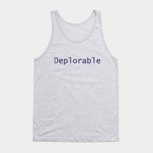 Deplorable Tank Top